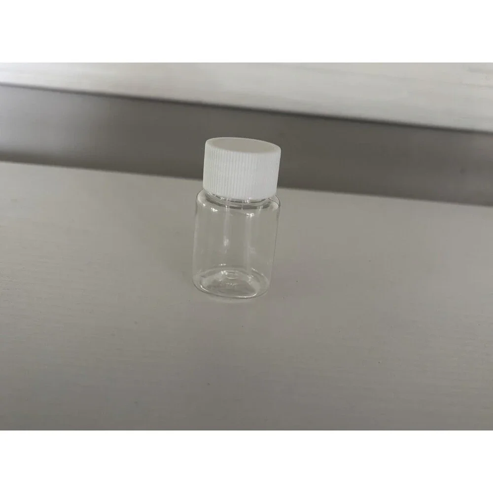 200Pcs 30mL Small Plastic Vials Bottles Clear Containers With Screw Cap
